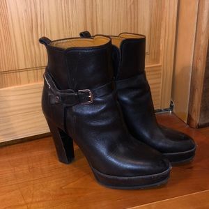 Ralph Lauren Black Booties